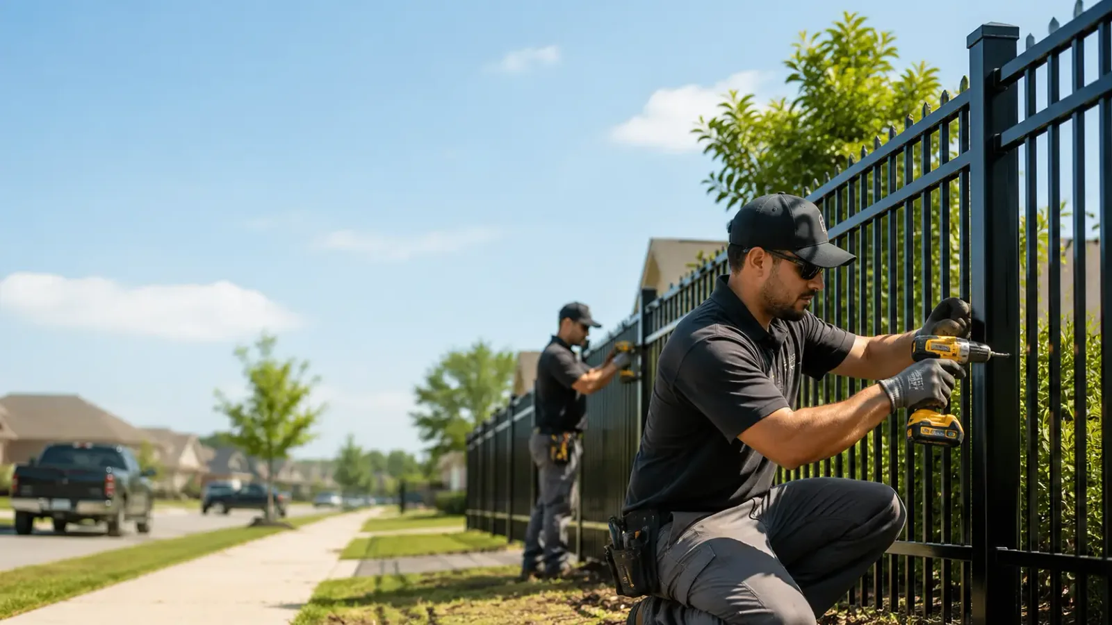 Metal Fence Installation in Linden, WI